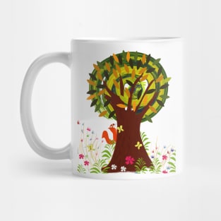 Cute vintage Woodland cartoon Mug